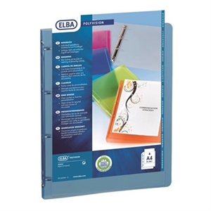 Elba Polyvision Inel Binder A4 20mm, Albastru Cobalt