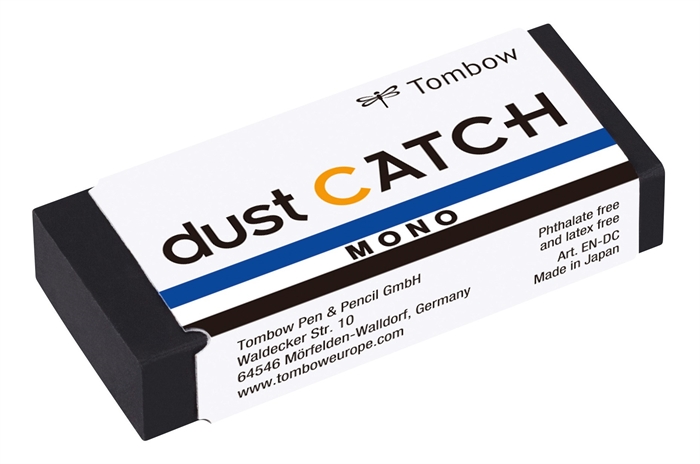 Tombow Radier MONO dust CATCH 19g negru