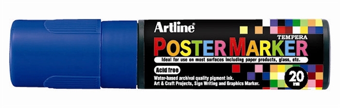 Marker Artline Poster 20 albastru