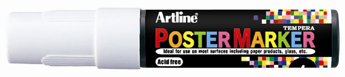 Artline Poster Marker 6.0 alb