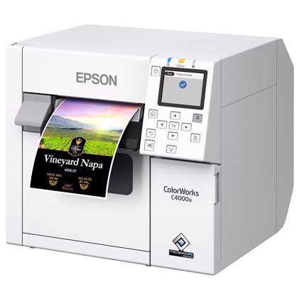 Epson TM-C4000 - imprimantă de etichete cu 4 culori (Versiunea lucioasă)