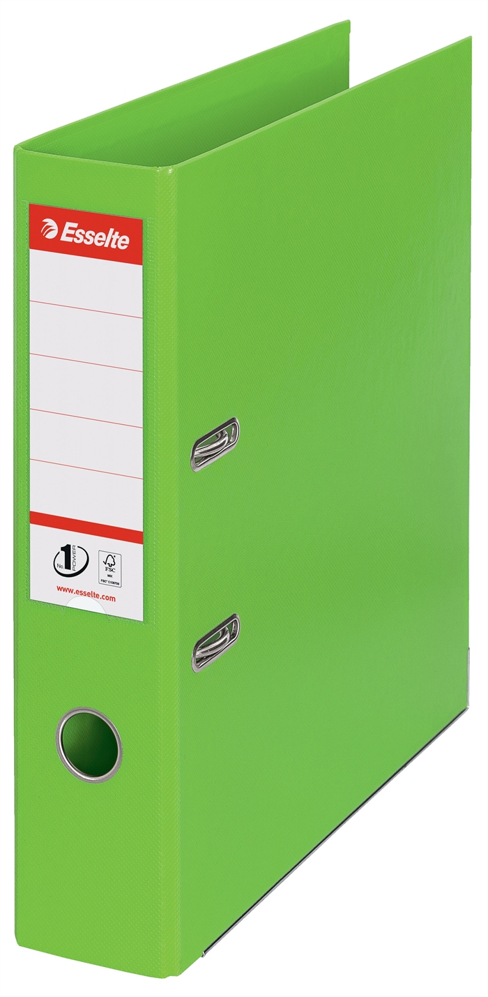 Esselte Biblioraft No1 Vivida PP A4 75mm verde