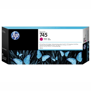 HP 745 cartuș de cerneală magenta, 300 ml