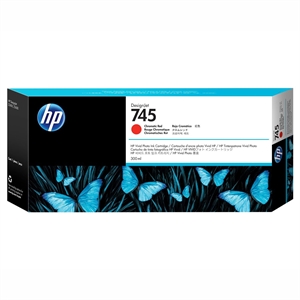 HP 745 cartuș de cerneală roșu cromatic, 300 ml