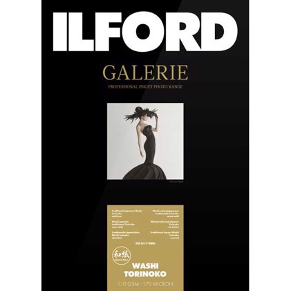 Ilford GALERIE Washi Torinoko 110gsm - 5x7" - 127mm x 178mm, 50 coli