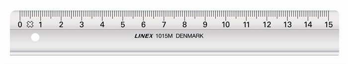 Linex riglă școlară 15cm 1015M