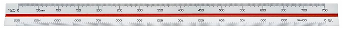 Linex Scală Topografică Triunghiulară 313