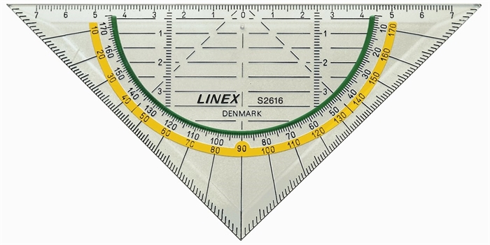 Linex geometritrekant super series 16cm S2616