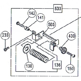 Piese de schimb M1000 Pachet - 533