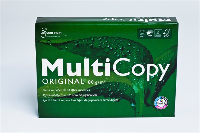 Hârtie de copiat A4 MultiCopy 80 g/m² - pachet de 500 coli