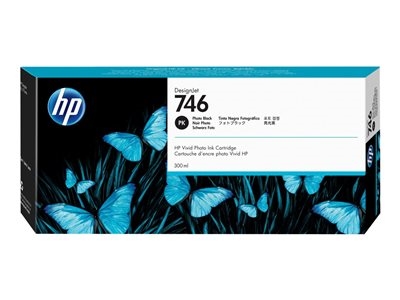 HP 746 cartuș de cerneală negru foto pentru DesignJet, 300 ml