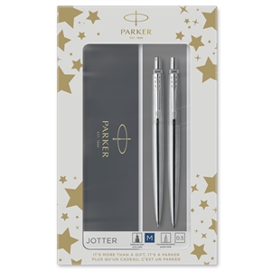 Parker Set Duo Jotter CT pix+creion mecanic argintiu.