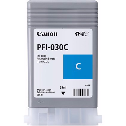 Canon Cyan PFI-030C - cartus de cerneala de 55 ml