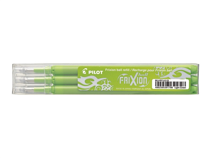 Pilot Frixion Clicker 0,7 rezerve verde deschis (3)