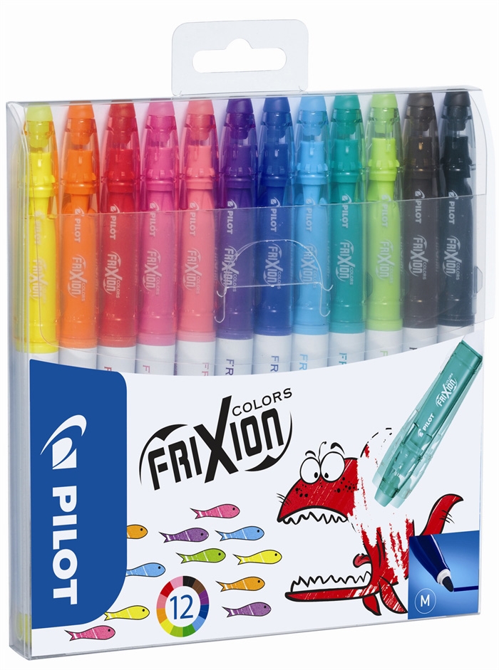 Pilot Frixion Colors 0,7 set culori (12)