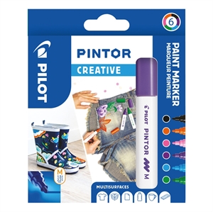 Pilot Marker Pintor Medium Creative 1,4 culori variate (6)