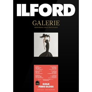 Ilford Gold Fibre Gloss for FineArt Album - 330mm x 518mm - 25 coli