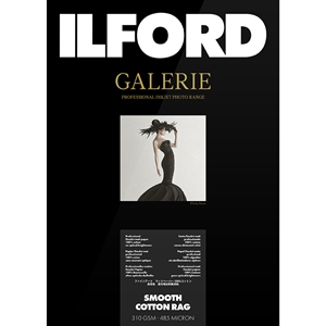 Ilford Smooth Cotton Rag for FineArt Album - 330mm x 365mm - 25 coli