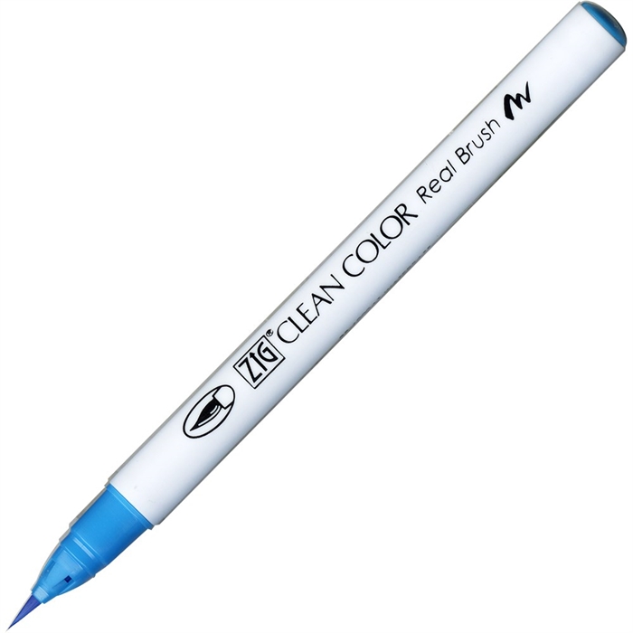 ZIG Clean Color Pen Perie 031 fl. Albastru cobalt