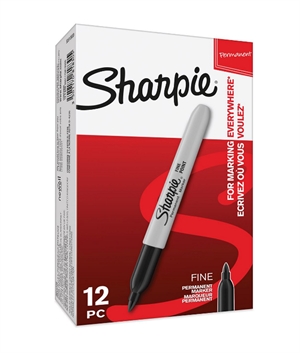 Marker Sharpie cu vârf fin 1,0 mm negru