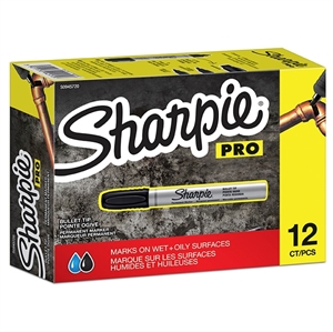 Marker Sharpie metalizat mic 1/3mm negru