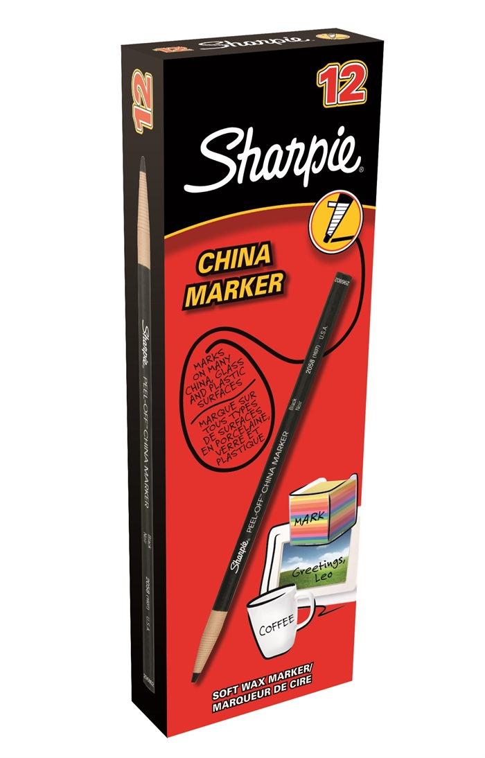 Marker Sharpie China 2,0mm negru