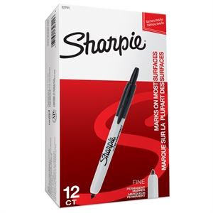 Marker Sharpie RT Sharpie Fine negru