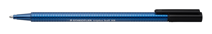 Staedtler Pix cu bilă Triplus cu capac XB negru