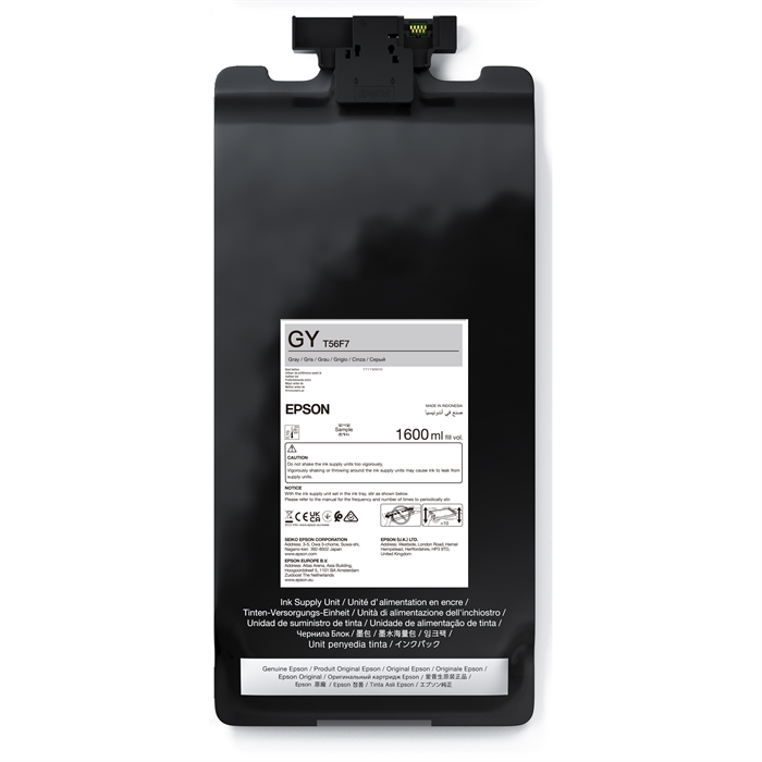 Epson Gray T56F7 - sac de cerneală de 1600 ml