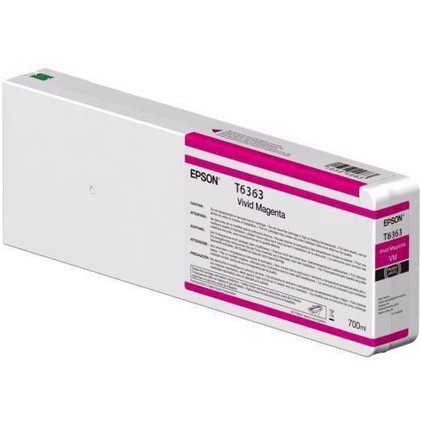 Epson T6363 Vivid Magenta - 700 ml blækpatron