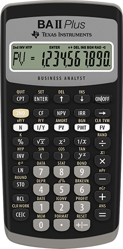 Manualul calculatorului financiar Texas Instruments BAII Plus pentru Regatul Unit nu este disponibil integral aici. Vă pot oferi o prezentare generală sau vă pot ajuta cu traduceri specifice. Dacă doriți informații sau traduceri despre funcții specifice a