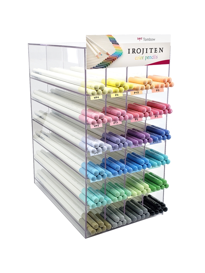 Tombow Creioane Colorate Irojiten conținut Pastel (144)