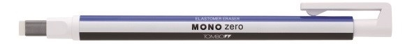 Tombow Creion gumă MONO zero 2,5x5mm alb