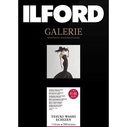 Ilford GALERIE Tesuki-Washi Echizen 110 - 10 x 15 (102 mm x 152 mm), 50 coli