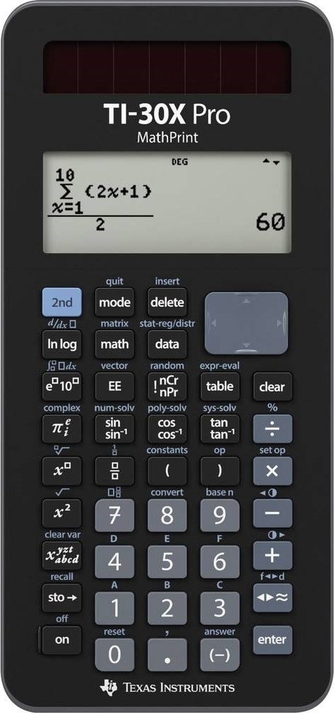 Calculator științific Texas Instruments TI-30X Pro Mathprint