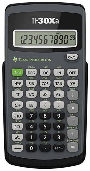 Calculator științific Texas Instruments TI-30Xa