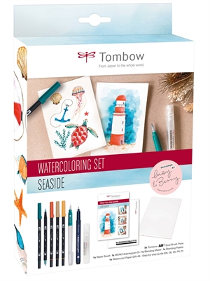 Setul de markere Tombow ABT Dual Brush Seaside (11)