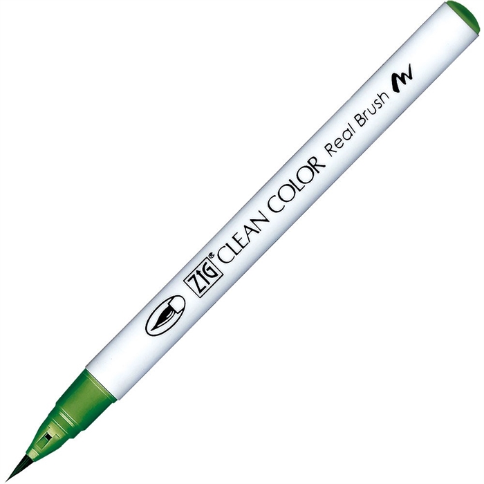 ZIG Clean Color Pensel Pen 412 Verde natural