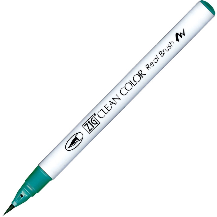 ZIG Clean Color Penstil Pen 417 Albastru verde