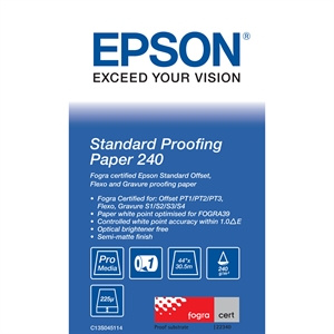 Epson Standard Proofing Paper 240, 44" x 30,5 metri