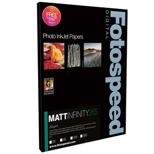 Fotospeed Matt Infinity 265 g/m² - A2, 25 coli