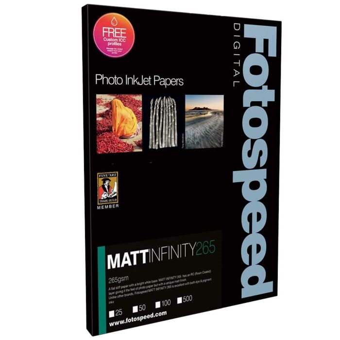 Fotospeed Matt Infinity 265 g/m² - A3+, 25 coli