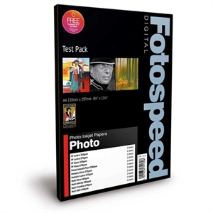 Fotospeed Photo A4 Test Pack, 16 coli