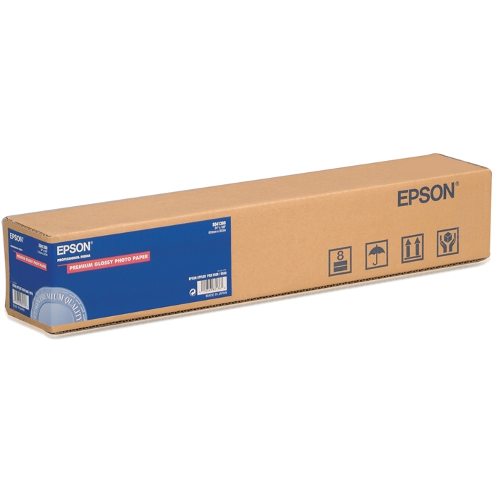 Epson Premium Glossy Photo Paper Roll, 255g/m² - 210 mm x 10 metri