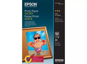 Epson Hârtie Foto Lucioasă 200 g/m² - A4 - 50 de coli