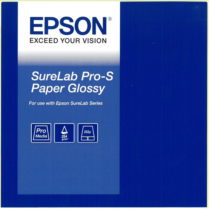 Epson SureLab Pro-S Hârtie Lucioasă BP 3.5" x 65 metri, 4 role