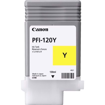 Canon Galben PFI-120 Y - Cartuș de cerneală de 130 ml