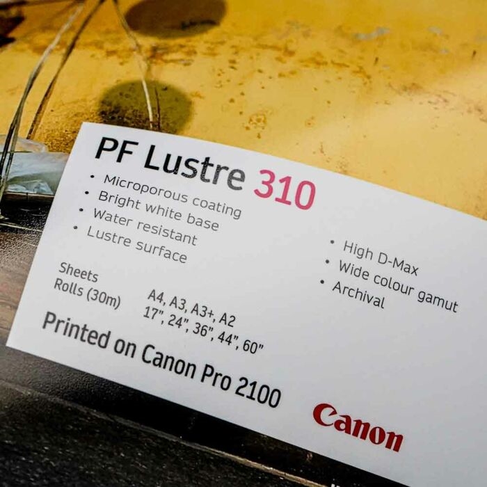 Fotospeed PF Lustre 310 g/m² - 24" x 30 metri