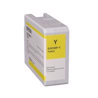 Epson Yellow blækpatron til Epson C6000 og C6500 - 80 ml