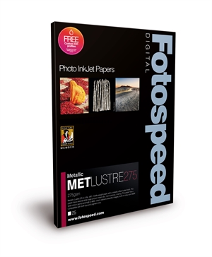 Fotospeed Metallic Lustre 275 g/m² - A2, 25 coli